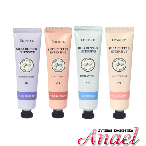 Deoproce Крем для рук с маслом ши и персиком Shea Butter Hand Cream ...